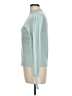 Line & Dot Teal Pullover Sweater Size L - photo 1