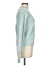 Line & Dot Teal Pullover Sweater Size L - photo 2