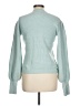 Line & Dot Teal Pullover Sweater Size L - photo 5