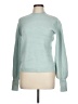 Line & Dot Teal Pullover Sweater Size L - photo 4