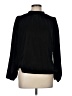 Ann Taylor 100% Polyester Black Long Sleeve Blouse Size M - photo 1
