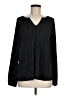 Ann Taylor 100% Polyester Black Long Sleeve Blouse Size M - photo 1