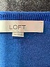 Ann Taylor LOFT White Blue Turtleneck Sweater Size XS - photo 7