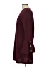 Assorted Brands Solid Burgundy Casual Dress Size L - photo 5