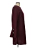 Assorted Brands Solid Burgundy Casual Dress Size L - photo 4