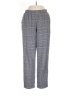 Lands' End Plaid Gray Blue Casual Pants Size S - photo 1