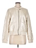 Marrakech 100% Polyurethane Metallic Ivory Jacket Size M - photo 1