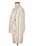 Marrakech 100% Polyurethane Metallic Ivory Jacket Size M - photo 5