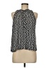 Ann Taylor LOFT 100% Polyester Black Sleeveless Blouse Size M - photo 1