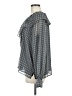 Ann Taylor LOFT 100% Polyester Gray Long Sleeve Blouse Size M - photo 5
