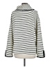 Doe & Rae Stripes White Pullover Sweater Size M - photo 2