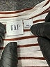 Gap Stripes Brown Casual Dress Size L - photo 7
