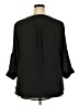 Torrid 100% Polyester Black 3/4 Sleeve Blouse Size 2X Plus (2) - photo 2