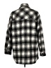 Thread & Supply 100% Polyester Plaid Gray Coat Size L - photo 2