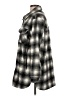 Thread & Supply 100% Polyester Plaid Gray Coat Size L - photo 5