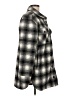 Thread & Supply 100% Polyester Plaid Gray Coat Size L - photo 4