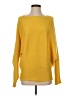 GABERLY Solid Yellow Pullover Sweater Size L (estimated) - photo 1