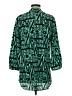 Amanda Uprichard 100% Polyester Aztec Or Tribal Print Green Kimono Size S - photo 2