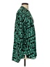 Amanda Uprichard 100% Polyester Aztec Or Tribal Print Green Kimono Size S - photo 4