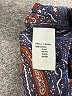 Antik Batik 100% Silk Paisley Blue Long Sleeve Silk Top Size S (estimated) - photo 8