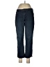 Jennifer Lopez 100% Cotton Chevron-herringbone Blue Jeans Size 6 - photo 1