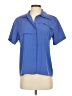Petite Sophisticate 100% Polyester Blue Short Sleeve Blouse Size S - photo 1