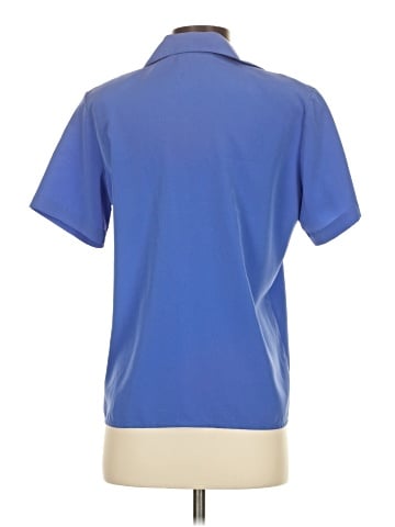 Petite Sophisticate Short Sleeve Blouse (view 2)
