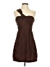 Alexis 100% Polyester Animal Print Brown Cocktail Dress Size S - photo 1