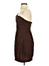 Alexis 100% Polyester Animal Print Brown Cocktail Dress Size S - photo 5