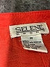 Selene Sport 100% Polyester Orange 3/4 Sleeve Blouse Size M - photo 7
