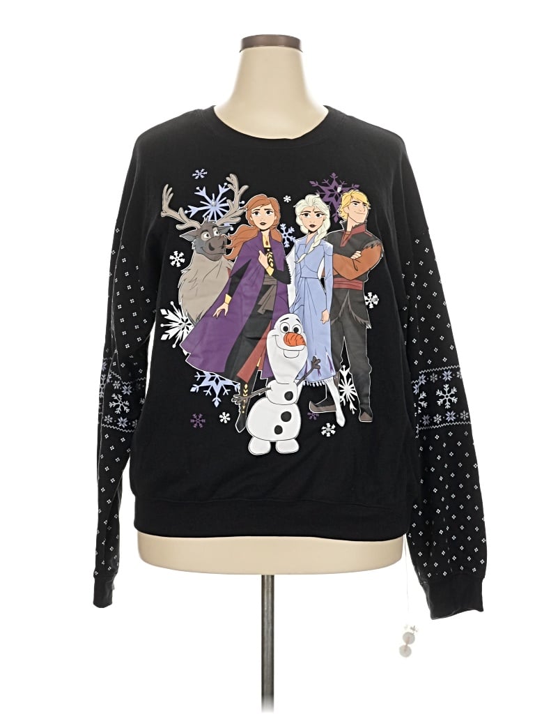 Disney Sweatshirt In Black