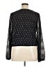 ASTR The Label 100% Polyester Black Long Sleeve Blouse Size XL - photo 2