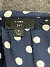 J.Crew 365 100% Polyester Polka Dots Blue Long Sleeve Blouse Size 2 - photo 7