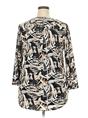 Dana Buchman 3/4 Sleeve Blouse (view 2)