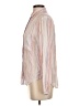 Cloth & Stone 100% Rayon Stripes Pink Long Sleeve Blouse Size S - photo 5