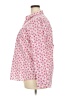 Gap 100% Cotton Floral Pink Long Sleeve Button-Down Shirt Size XXL - photo 5