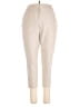Rafaella Solid Tan Casual Pants Size 14 (petite) - photo 1