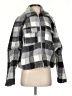 LA Hearts 100% Polyester Checkered-gingham Gray Jacket Size XS - Sm - photo 1