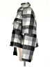 LA Hearts 100% Polyester Checkered-gingham Gray Jacket Size XS - Sm - photo 5