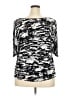 MICHAEL Michael Kors Silver 3/4 Sleeve Top Size 2X - photo 2