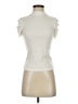 Almost Famous Ivory Short Sleeve Turtleneck Size S - photo 1