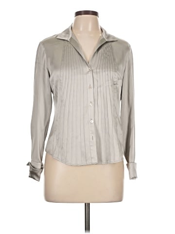 Lafayette 148 New York Long Sleeve Blouse (view 1)