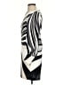 Nicole Miller 100% Polyester Stripes Ivory Cocktail Dress Size 0 - photo 5