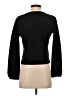 TeXTURE & THREAD Madewell Black Long Sleeve Blouse Size XS - photo 2