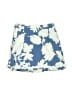Lands' End Floral Blue Skirt Size 6 - photo 1