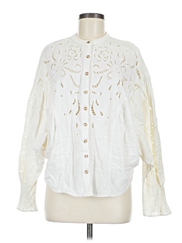 Pilcro Long Sleeve Blouse (view 1)