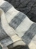 Chaser Stripes Gray 3/4 Sleeve Button-Down Shirt Size M - photo 9