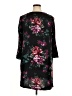 Apt. 9 Floral Black Casual Dress Size XL - photo 2