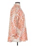 CAbi 100% Polyester Animal Print Orange Kimono Size S - photo 4