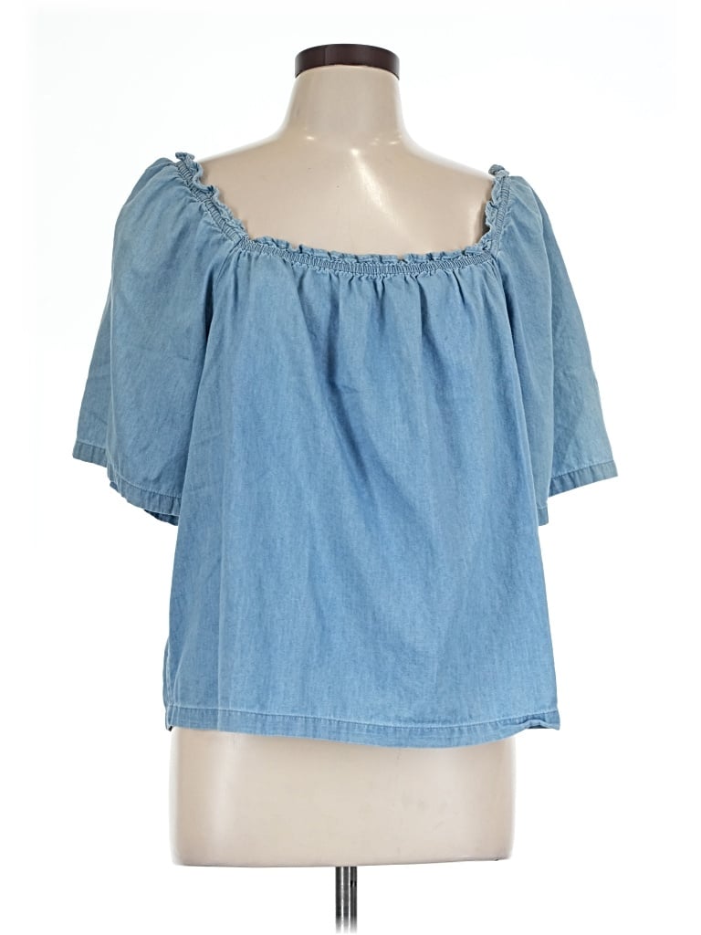 Pre-owned Gap Casual Dress In Blue